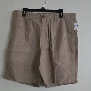 Nautica 100% Linen Men's Tan Shorts
